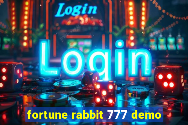 fortune rabbit 777 demo